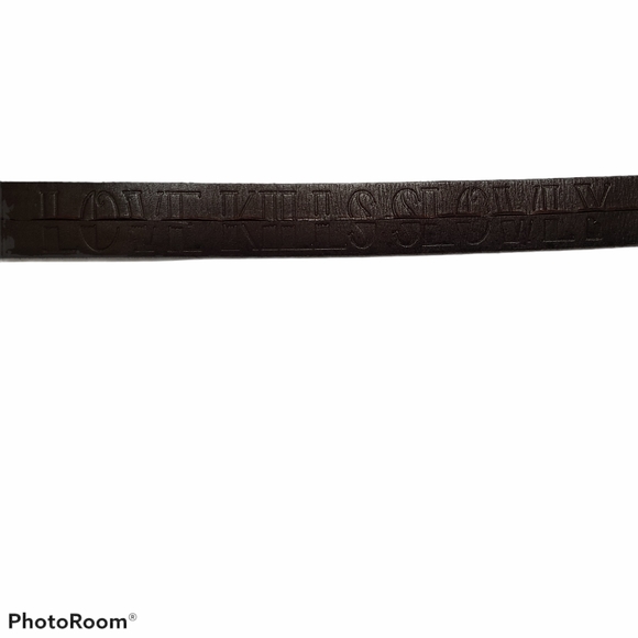 - RARE Ed Hardy Love Kills Slowly Leather Belt - Picture 8 of 12